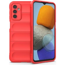 Newface Samsung Galaxy M23 Kılıf Optimum Silikon - Kırmızı