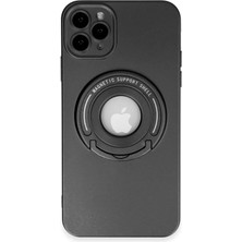 Newface Apple iPhone 12 Pro Kılıf Lukka Magneticsafe Kapak - Siyah