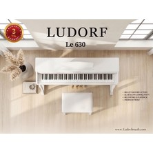 Ludorf LE630 Profesyonel Piyano Çekiç Aksiyon Tuşlar