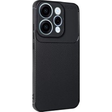 Newface Oppo Reno 15 Auto Focus Karbon Kapak - Siyah