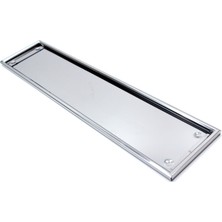 Krom Plakalık Yazısız 53X12CM 1 Adet