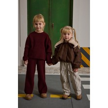 Fahhar Kids Basic Triko Takım Bordo