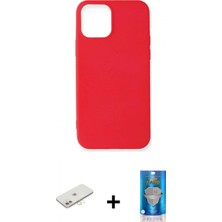 Pileli Store Pilelistore™ iPhone 12 Mini Kılıf Kozmos Yansıma Özel Seri - Şeffaf Royal Nano Ekran Koruyucu + Renkli Kamera Lens Koruma Cam - Yl