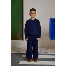 Fahhar Kids Basic Triko Takım Lacivert