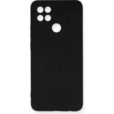 Ulu Pazarlama Oppo A15 Kılıf Nano Içi Kadife Silikon - Siyah