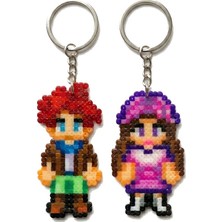 Kerul Stardew Valley Karakterleri Kişiye Özel Couple Çift Anahtarlık
