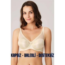 Kiss Me Toparlayıcı Kapsız Tül Detaylı Desteksiz Balenli Sütyen