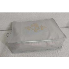 Krgz Ticaret 4’lu Desenli Baza Altı Çekyat Hurç 60×40×22 cm