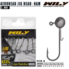 Wily Aero Head Jighead