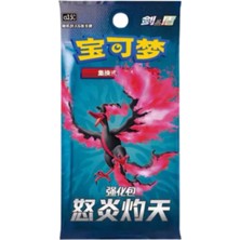 Pokemon TCG Sword & Shield: Scorching Skies Orijinal Booster Paket (Çince) 1 Paket 5 Kart Içerir