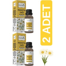 Herbality Papatya Yağı 20 ml 2*adet