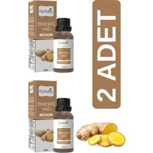 Herbality Zencefil Yağı 20 ml 2*adet