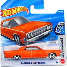Hot Wheels 1/64 '64 Lincoln Continental Turuncu