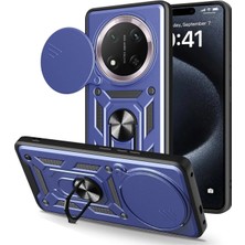 Nanospace Honor Magic 7 Lite 5g ile Uyumlu Kılıf Kamera Korumalı Zırh Tank Sürgülü Vega Kapak
