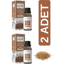 Herbality Keten Tohumu Yağı 50 ml 2*adet
