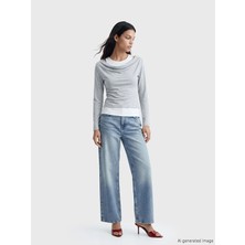 LC Waikiki Lcw Jeans Indigo Straight Fit Kadın Jean Pantolon