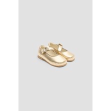 GB Baby Bg Store Kız Bebek Gold Ayakkabı