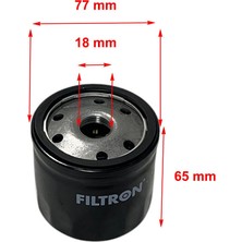 Filtron Alfa Romeo Gt 1.9 D 110-125 Kw 2003-2010 Yağ Filtresi