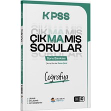 Kpss Coğrafya Çıkmamış Sorular Soru Bankası Akademi Denizi