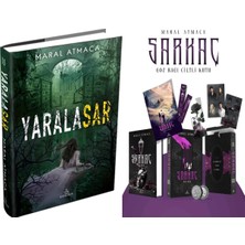 Ephesus Yayınları Yaralasar 2 Ciltli ve Sarkaç 2 Göz Bağı Hediyeli Kutu Ciltli (Maral Atmaca) 2li Set