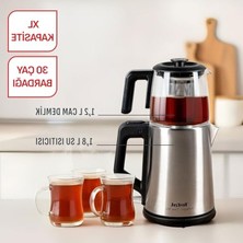 Tefal Magic Tea Xl Cam Demlikli ve Paslanmaz Çelik Gövdeli 1650 Watt Çay Makinesi