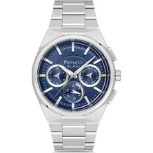 Ferrucci FER.03728M.01 Çelik Kordon Erkek Kol Saati