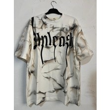 Unisex Batik Lekeli Tişört