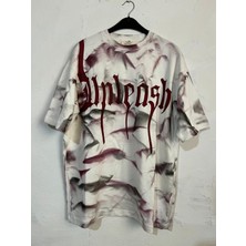 Unisex Batik Lekeli Tişört