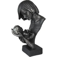Vivense Anne Bebek Biblo Gümüş Eskitme