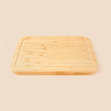 Bambum Talau Orta Boy Kesme Tahtası - Açık Kahverengi - 25X30 cm