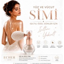 Yüz ve Vücud Simi Işıltılı Beyaz&silver Highlighter