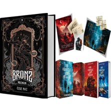 Guardian Bronz 4 Mecnun Ciltli ve Bir Kibritle Yok Olmak Iki Kitaplık Özel Kutu (Özge Naz) 2li Set