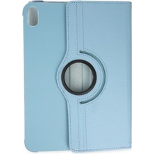 Zenvia Mey Ithalat®   iPad 2022 10.9 (10.nesil) Kılıf 360 Tablet Deri Kılıf - Turkuaz