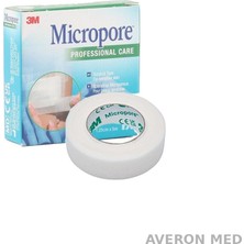 3m Micropore Kağıt Flaster Hassas Ciltler Için Yara Sabitleme Bandı 1.25CM / 2.5cm / 5cm