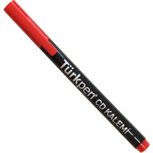 Türkpen CD Kalemi S Kırmızı