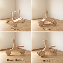 Ombi Baby Bebek Yürüteci Çok Amaçlı Ahşap Modüler