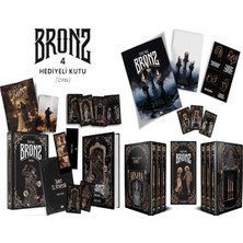 Guardian Bronz 4 Mecnun Hediyeli Kutu Ciltli ve Bronz Serisi 3 Kitaplık Hediyeli Kutu (Özge Naz) 2li Set