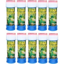Maison Vyona Star Bubbles Mini Baloncuk Köpük Oyuncak 10 Adet Üflemeli Balon