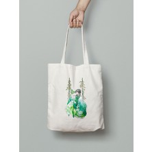 Akumastik The Apothecary Diaries Maomao Bez Çanta 35X40 cm - Tote Bag- Anime Baskılı Çanta