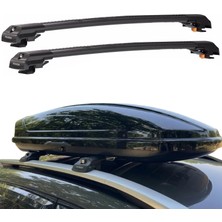 Hyundai Elantra Tourmalineing 2007-2011 Thunder Kilitli Port Bagaj Ara Atkı Tavan Barı Siyah