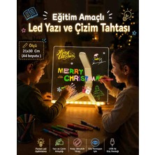 Prolite Eğitim ,reklam , Sunum , Öğrenci Yazı Yazma Vb. Çok Amaçlı LED Işıklı Yazı Tahtası