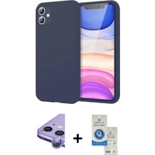 Pileli Store Pilelistore™ iPhone 11 Kılıf Kozmos Yansıma Özel Seri - Şeffaf Royal Nano Ekran Koruyucu + Raze Metal Kamera Lens - Mr
