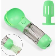 Aesco Buffer® Taşınabilir Hazneli Mama Kaplı,kaka Poşetli Kedi,köpek SULUĞU-300ML