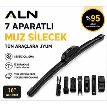 ALN Muz Silecek & 7 Aparatlı Tüm Araçlarla Uyumlu - 16 (400MM)