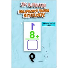 Aesco Gör ve Hesapla Matematik Öğrenme Oyunu - Montessori Matematik Toplama ve Çıkarma Öğrenme Oyunu - Kreş Ana Sınıfı 1.sınıf Çocuklar Için Eğitici Zeka Kutu Oyunu