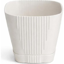 Omnipazar SO-ZB04 Zambak Dekoratif Plastik Saksı 5.6 Litre No:4