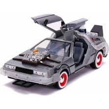 Aesco Jada, 253255027, Zaman Makinesi (Geleceğe Dönüş 3) 1:24, Die-Cast (Metal), Açılabilen Kapılar, Serbest Tekerlek