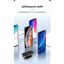 Aesco Manyetik Araç Telefonu Tutucu, 360 ° Döndürme ile Araba Manyetik Montaj Için Telefon Tutucu, Evrensel Mıknatıs Cep Telefonu Montaj Panosu Cradle