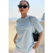 Nigrum Pardus Nıgrum Pardus Yeni Sezon Classical Baskılı %100 Pamuk Büyük Beden Kadın T-Shirt