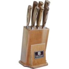 Sürbısa 61508 - Sürmene Şef Bıçakları Seti - 7 Li Set
